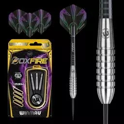 Click here to learn more about the Winmau Foxfire 80% Tungsten Steel Tip Darts .