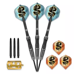 Click here to learn more about the Shot! Darts SHOT SCIMITAR STEEL TIP DARTS SET - PROFESSIONAL STAINLESS STEEL.