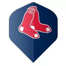 Click here to learn more about the Shot! Darts MLB Redsox Flight Set Blue.