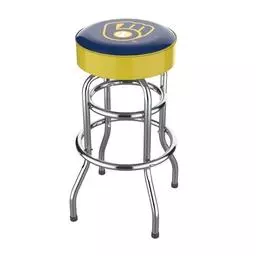 Click here to learn more about the Imperial Milwaukee Brewers Chrome Bar Stool.