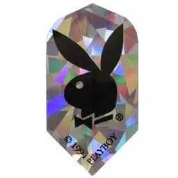 Click here to learn more about the Magic Darts DMI Holographic Playboy Bunny Dart Flights - Slim Silver.