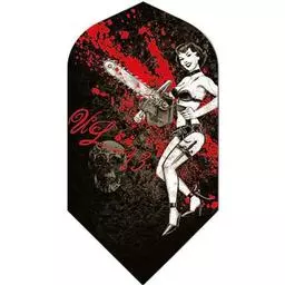 Click here to learn more about the Magic Darts Adult Dart Flights - Slim Alchemy Chainsaw Mascara.